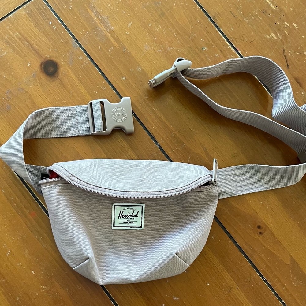 Herschel Pink/Tan Fanny Pack